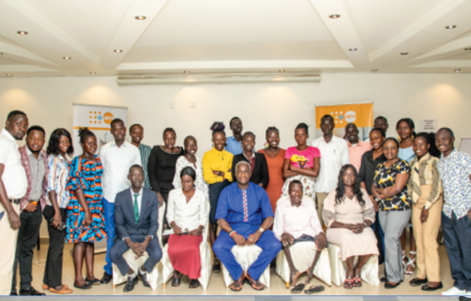 Photo: The newly formed Youth Advisory Panel members during the inauguration of the YAP with the UNFPA South Sudan Office Staff.