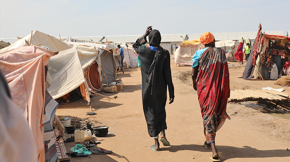 Women in Renk Transit Site