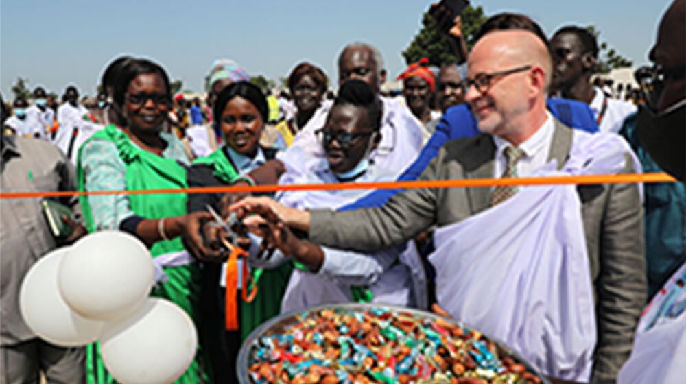 Inauguration of Women and Girls Friendly Spaces in Bentiu 