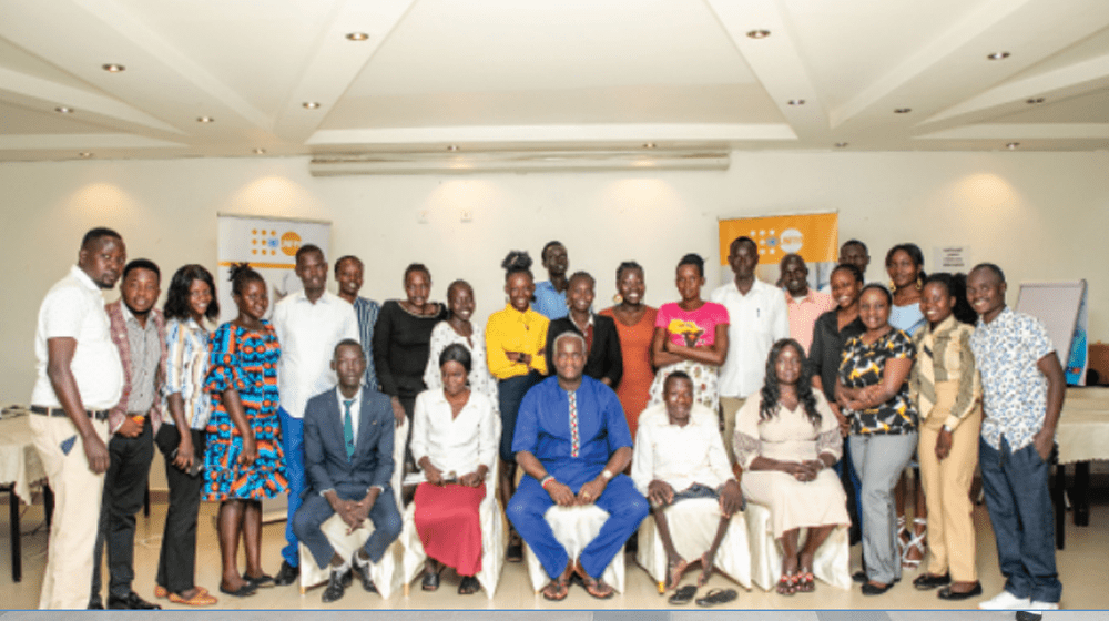 Photo: The newly formed Youth Advisory Panel members during the inauguration of the YAP with the UNFPA South Sudan Office Staff.