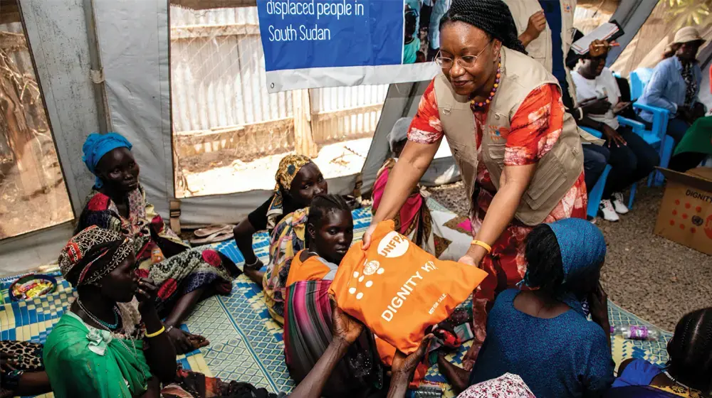 The plight of internal displaced women in Juba camp