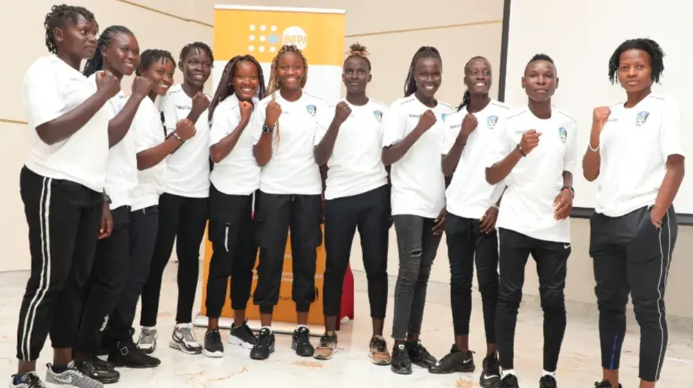 The power of female sports in norms shifting: UNFPA collaboration with the Bright Starlets, the National Women’s Football team